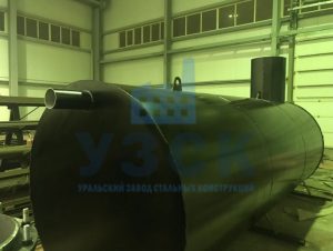 Резервуар горизонтальный стальной наземный в Обнинске