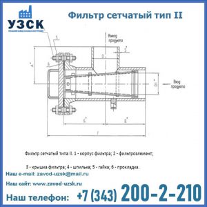Фильтр сетчатый ФС по Т-ММ-11-2003 в Обнинске