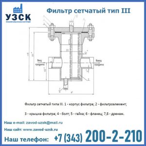 Фильтр сетчатый ФС по Т-ММ-11-2003 в Обнинске